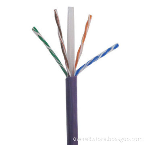 UTP cat6 cable, 23AWG CCA, new PVC, best price